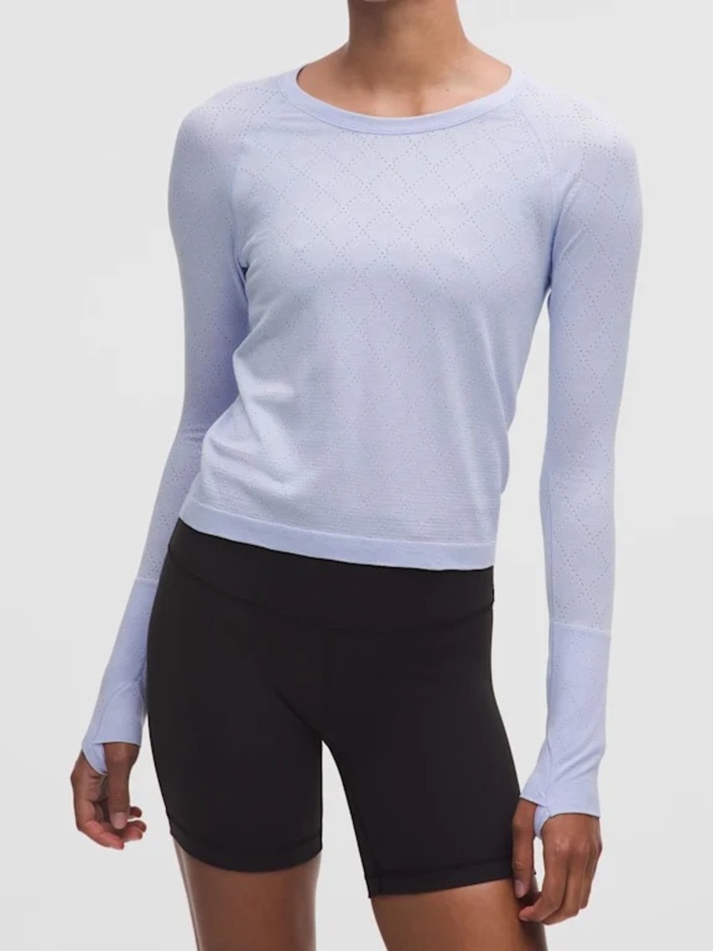 Lululemon Swiftly Tech Long-Sleeve Shirt 2.0 Waist Length (Size 8)